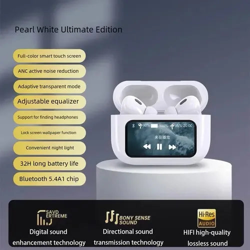 Audifonos airpods con pantalla