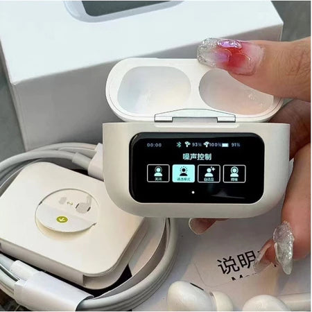 Audifonos airpods con pantalla